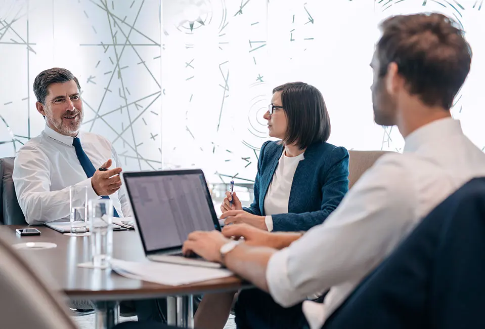 Financial meeting